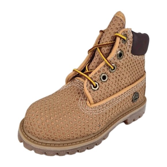 Timberland 6In Vent-Tech TODDLER Boots Outdoors Wheat Casual Size 8 - Picture 1 of 7